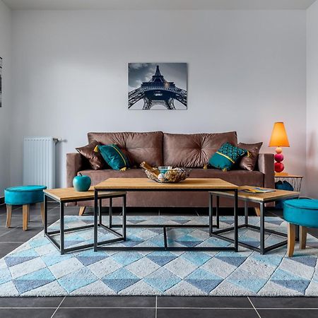 King Size Bed - Free Private Parking - Garden & Terrace - 14Min From Disneyland Ferrieres-en-Brie Luaran gambar