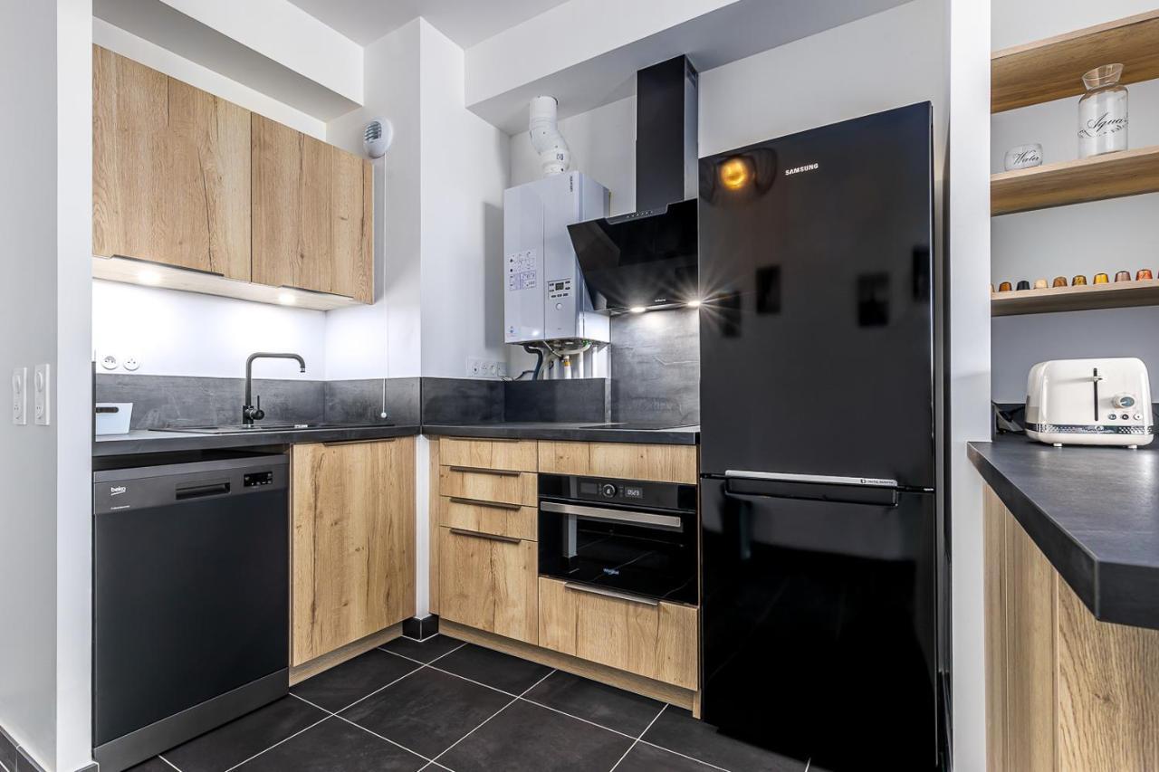 King Size Bed - Free Private Parking - Garden & Terrace - 14Min From Disneyland Ferrieres-en-Brie Luaran gambar
